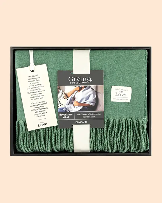 Demdaco Green Giving Wrap