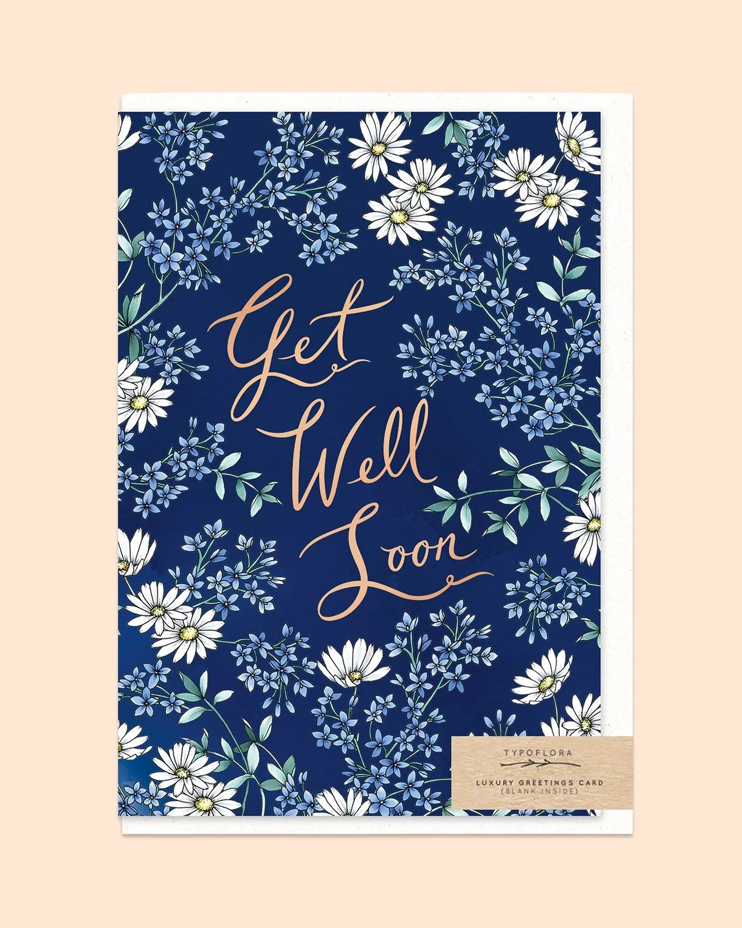 Ditsy Get Well Card