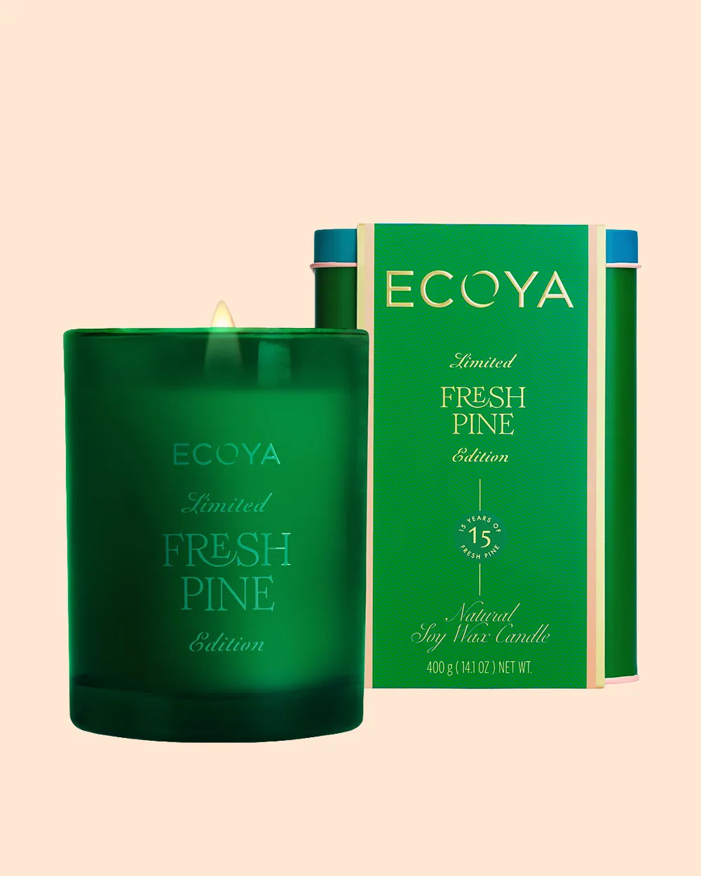 Ecoya Fresh Pine Madison Candle 400g