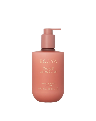 Ecoya Guava & Lychee Sorbet Hand & Body Lotion (450ml)