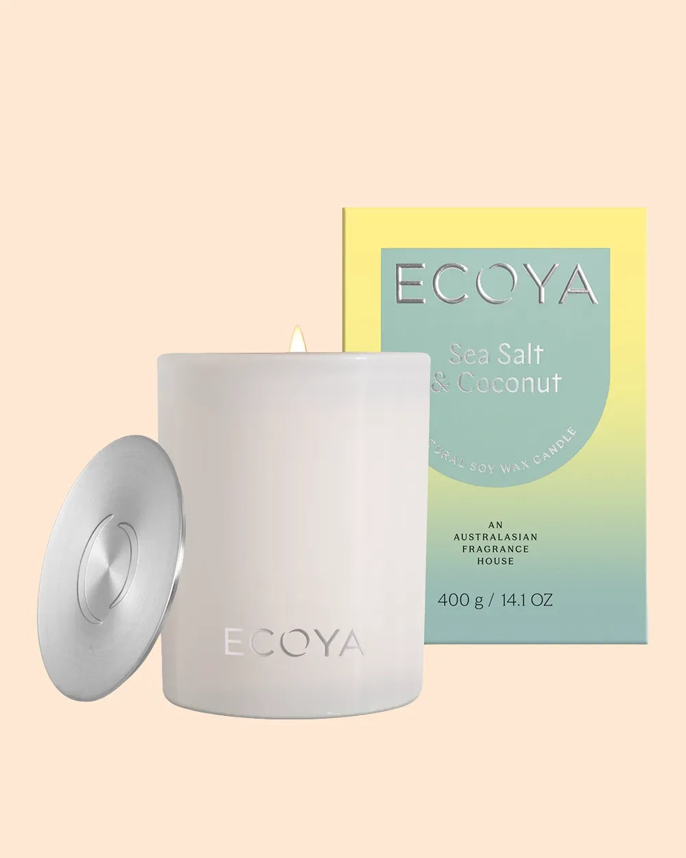 Ecoya Sea Salt & Coconut Madison Candle