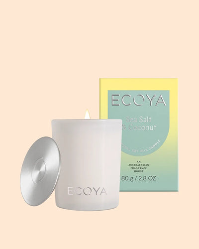 Ecoya Sea Salt & Coconut Mini Madison Candle