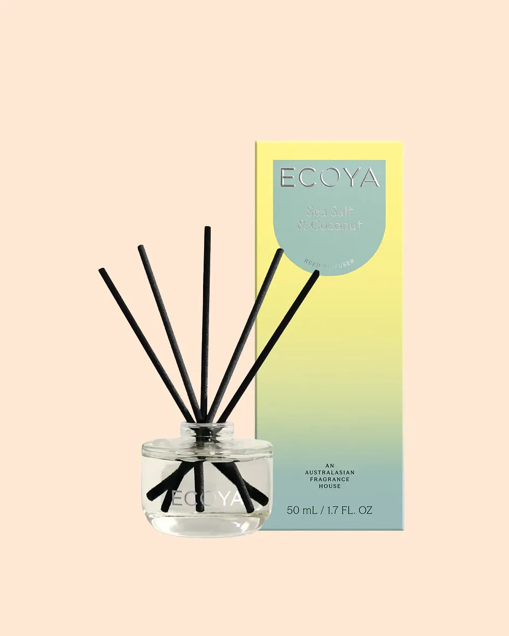 Ecoya Sea Salt & Coconut Mini Reed Diffuser