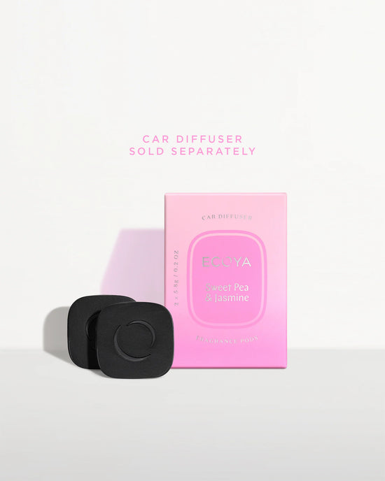 Ecoya Sweet Pea & Jasmine Car Diffuser Fragrance Pods