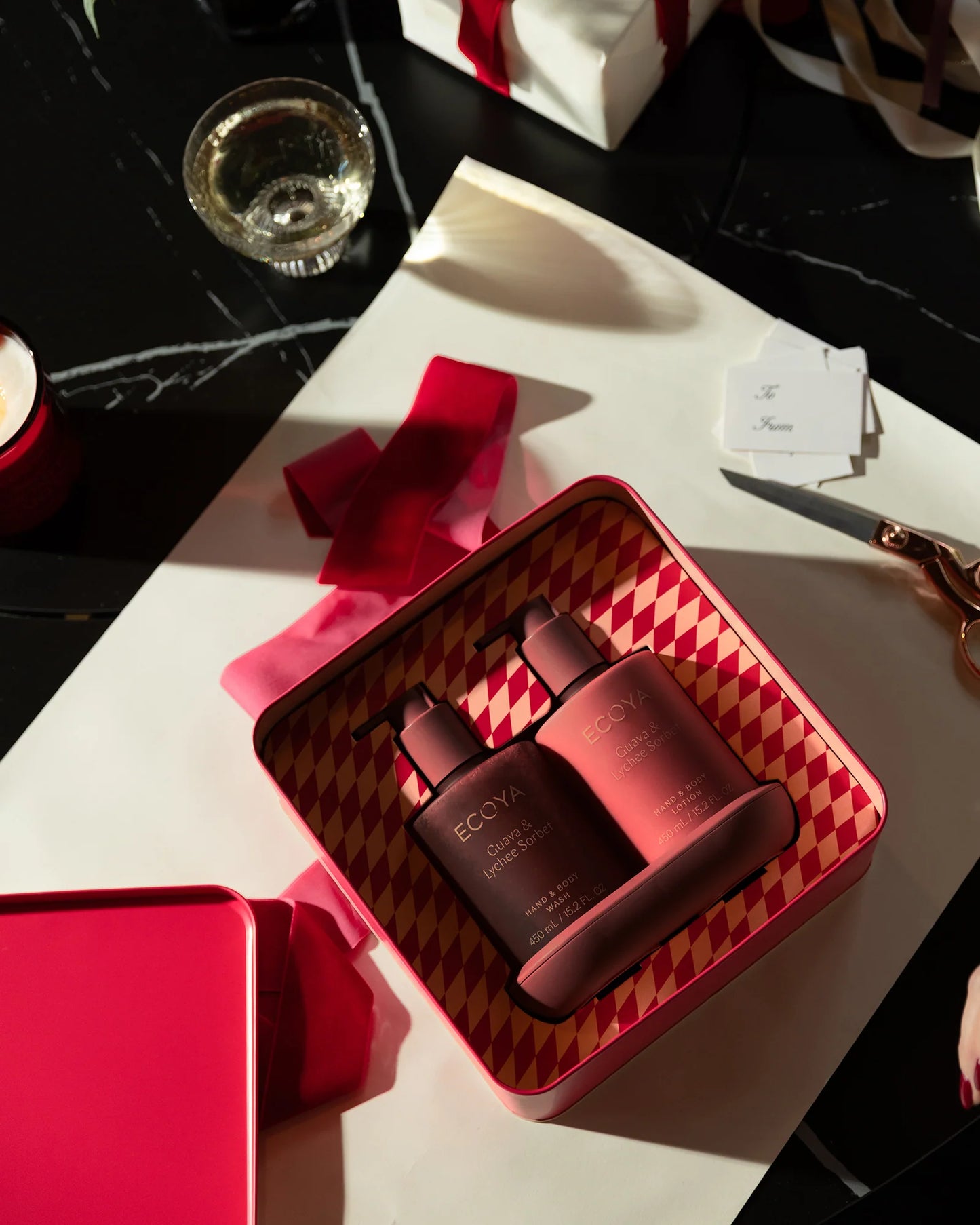 Ecoya Guava & Lychee Sorbet Bodycare Gift Set