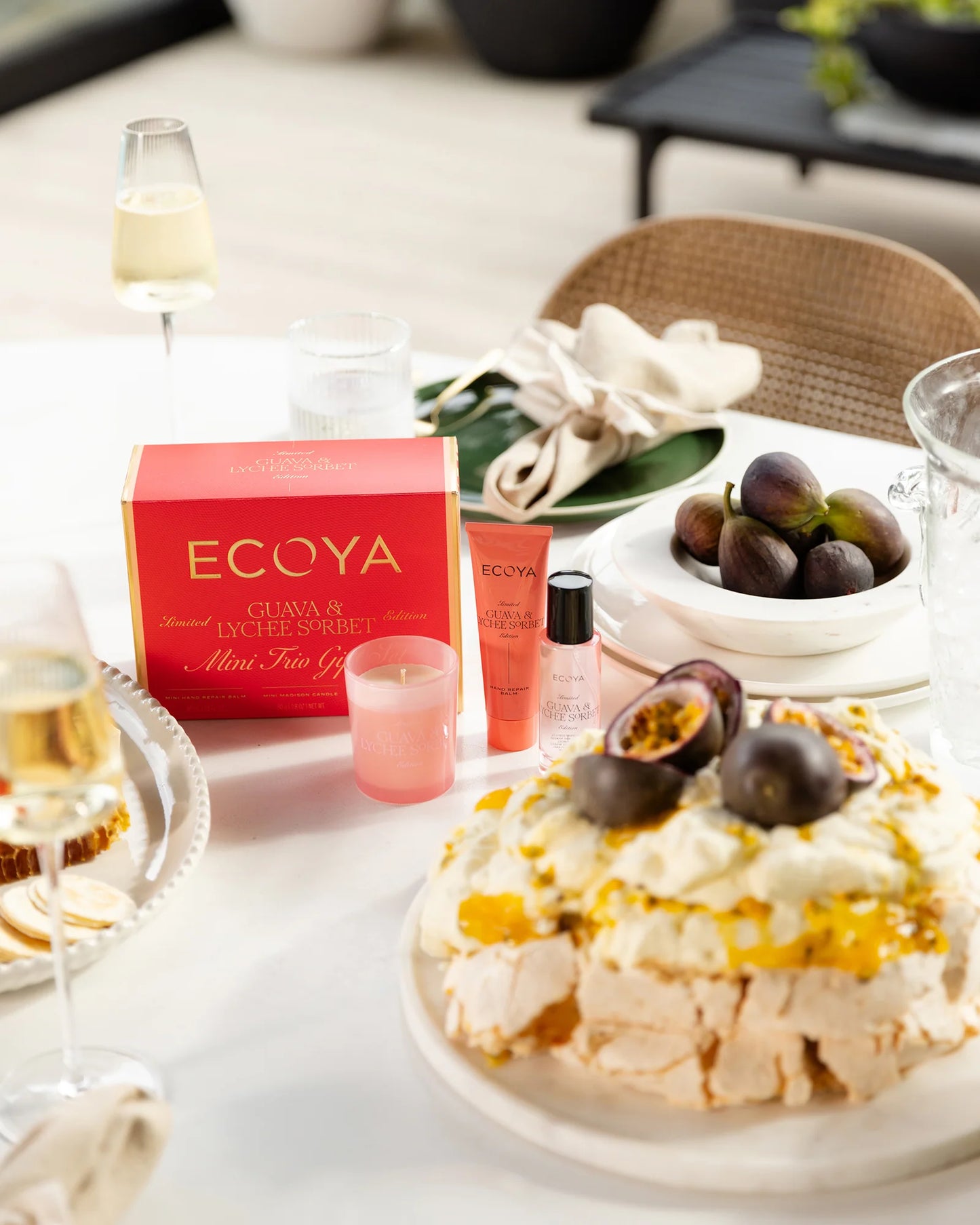 Ecoya Guava & Lychee Sorbet Mini Trio Gift Set