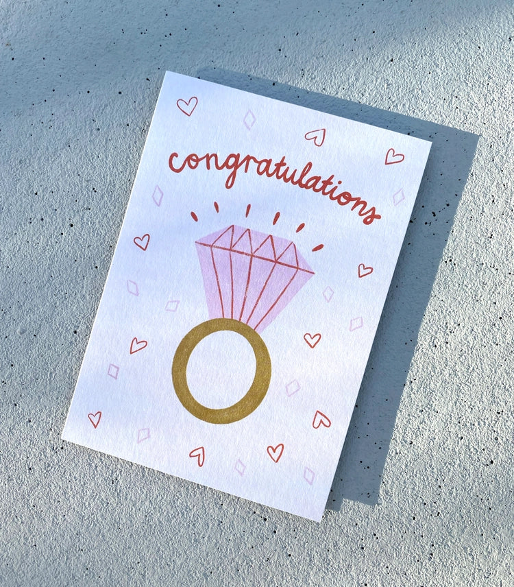 Engagement Congratulations Card