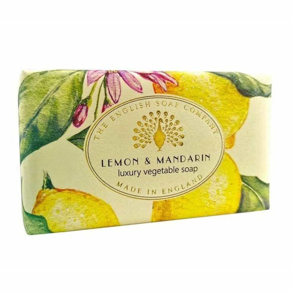 English Soap Company Vintage Lemon and Mandarin Soap (190g)