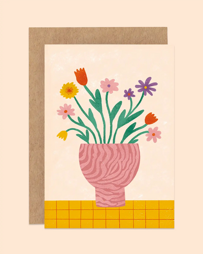 Flower Vase Card