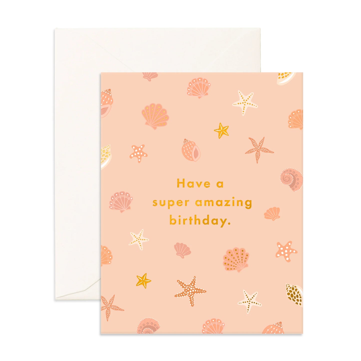Fox & Fallow Amazing Birthday Shells Greeting Card