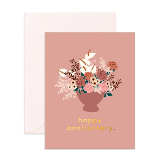 Fox & Fallow Anniversary Still Life Greeting Card