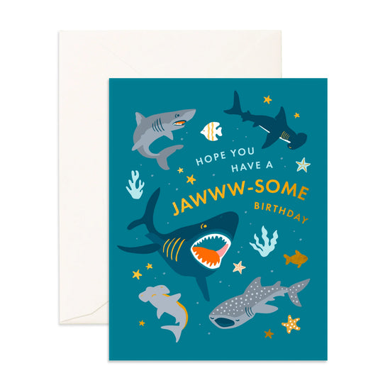 Fox & Fallow Jawww-some Birthday Greeting Card