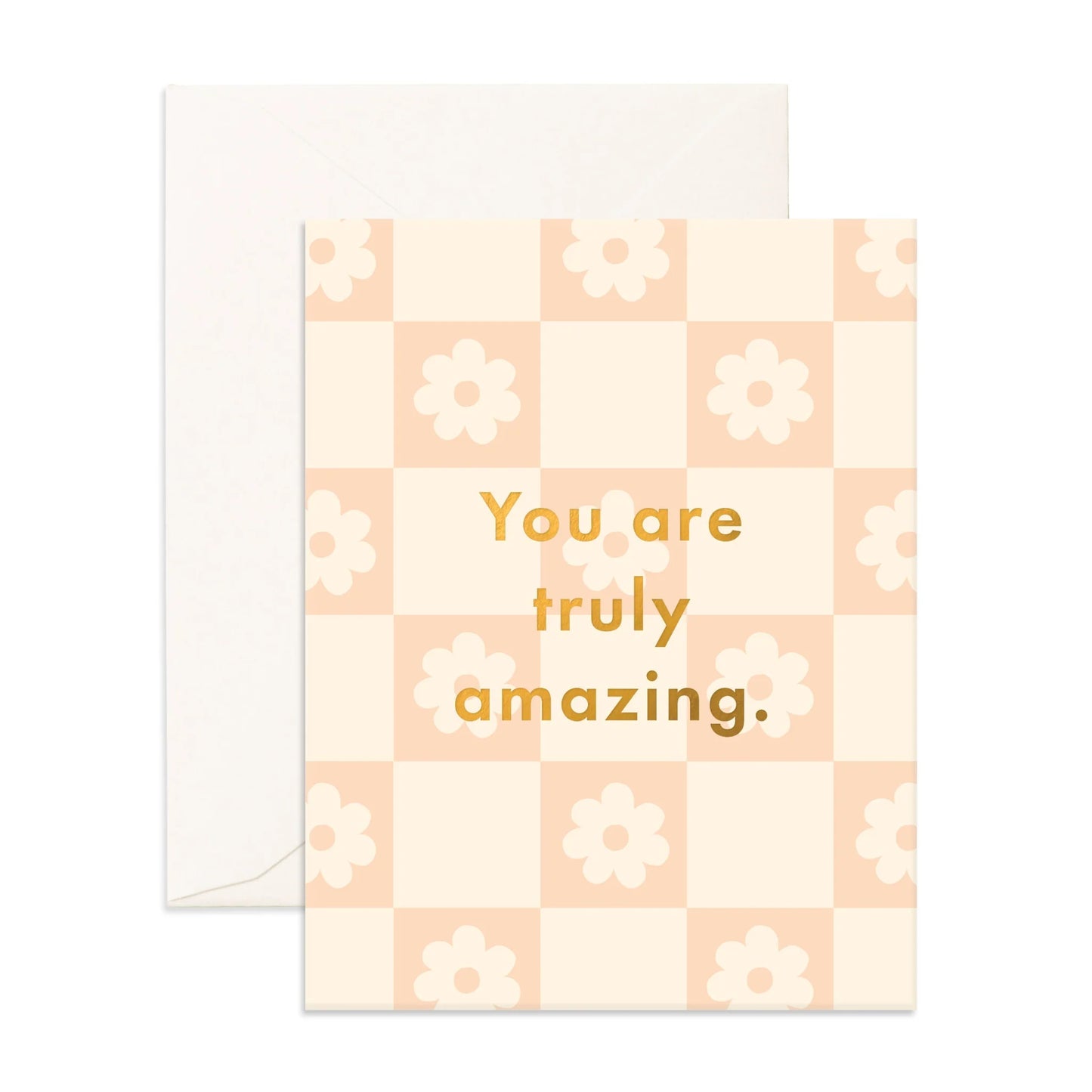 Fox & Fallow Truly Amazing Daisy Grid Greeting Card