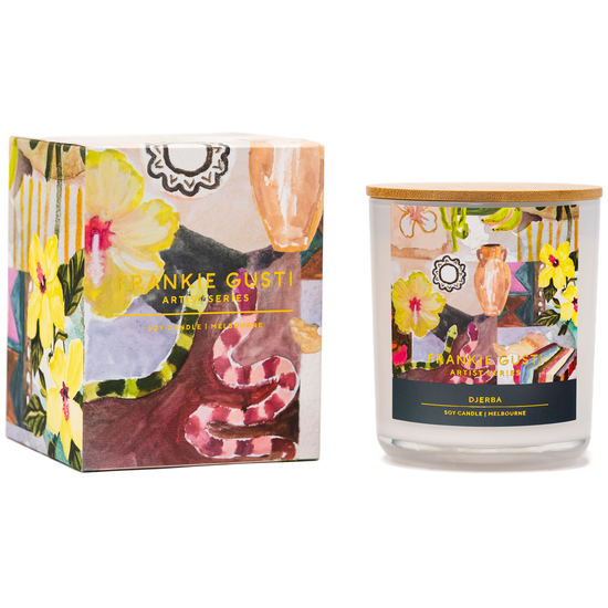 Frankie Gusti Artist Series Djerba Soy Candle