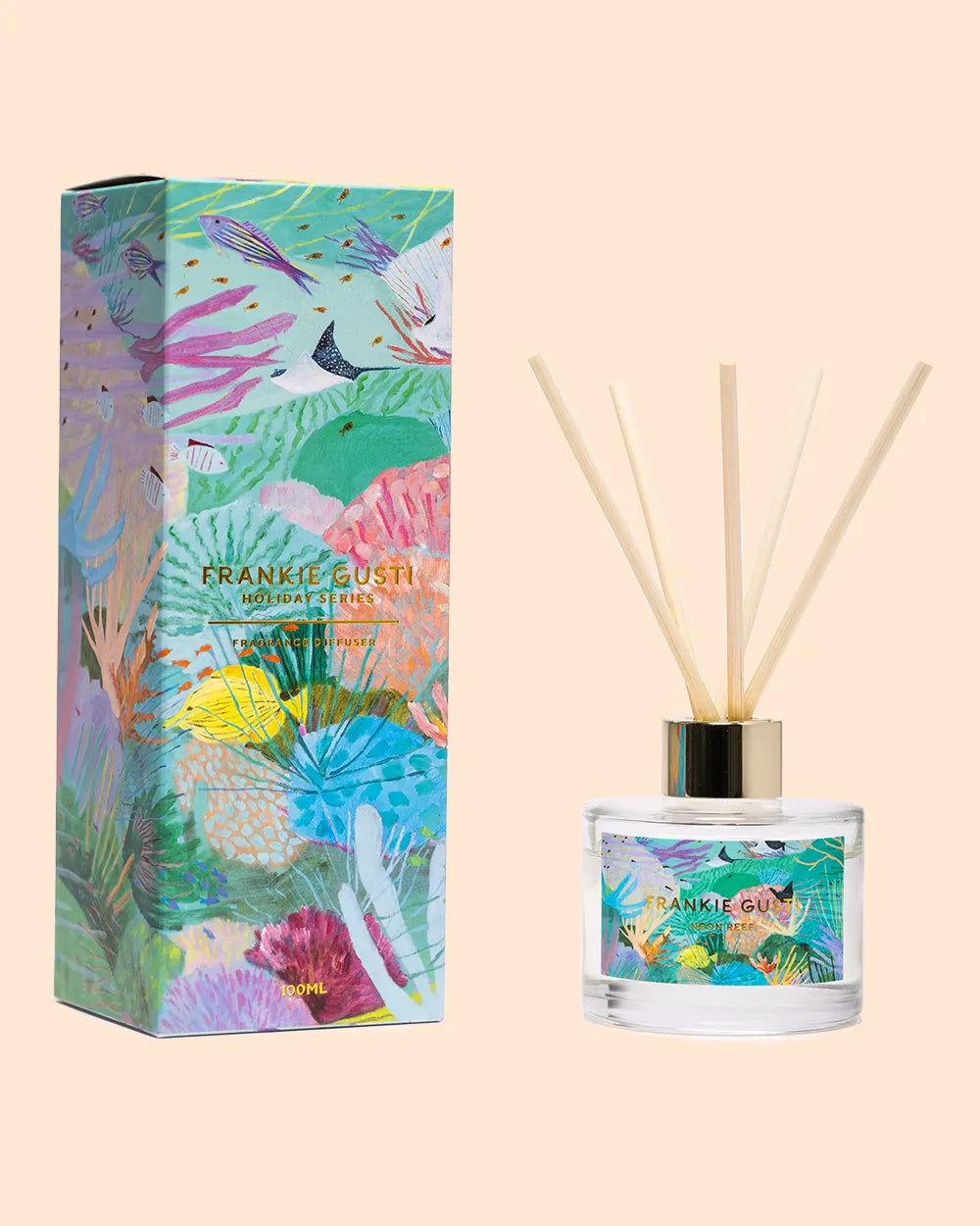 Frankie Gusti Holiday Series Neon Reef Diffuser