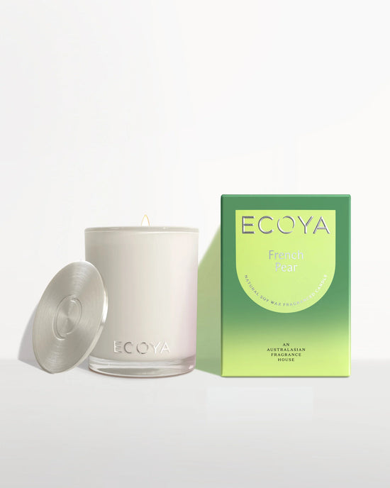 Ecoya French Pear Madison Jar Candle