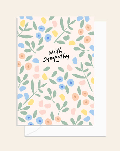 Garden With Sympathy Card