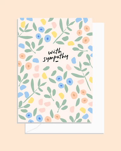 Garden With Sympathy Card