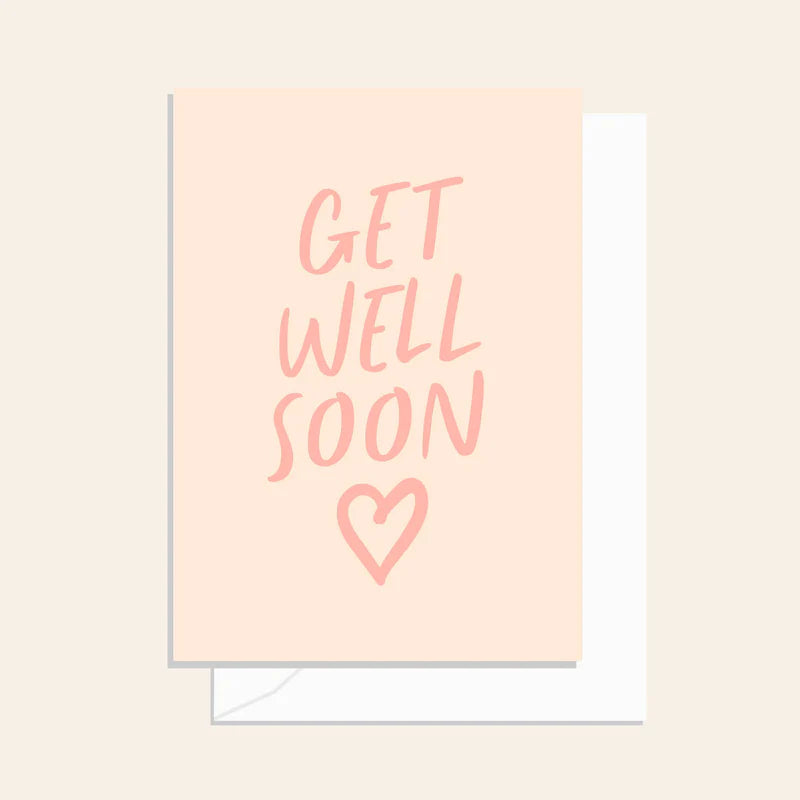 Get Well Soon Script Card