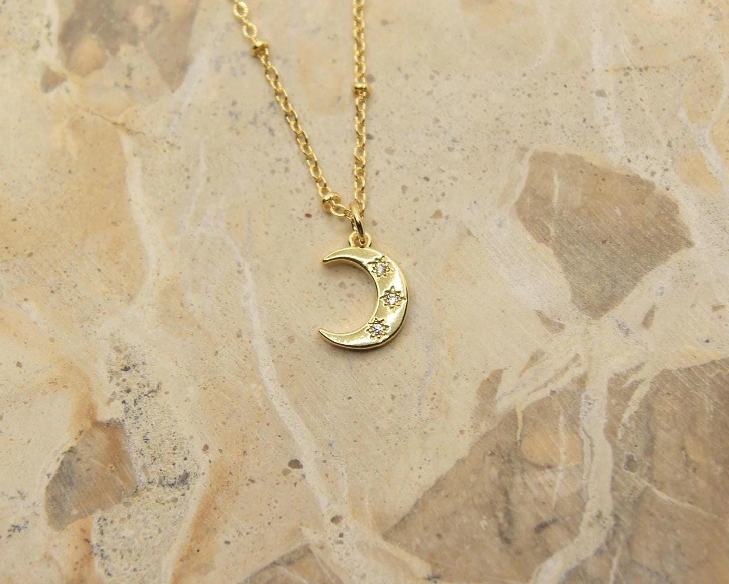 Handmade Moon Necklace
