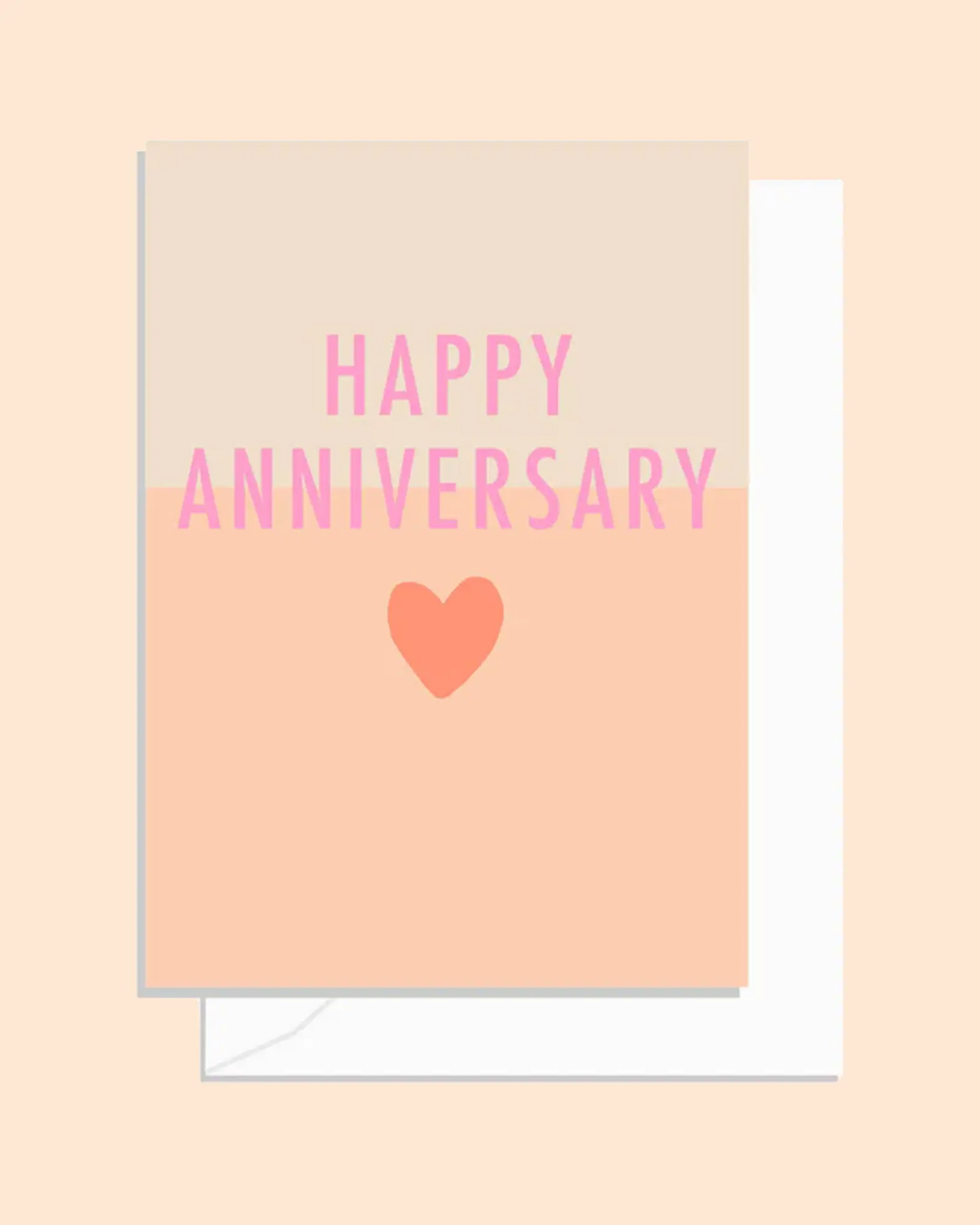 Happy Anniversary Sorbet Card