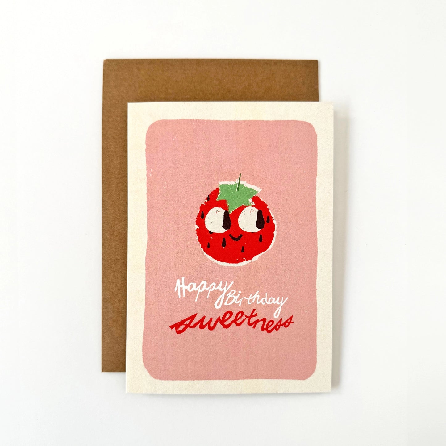 Happy Birthday Sweetness (Strawberry) Card