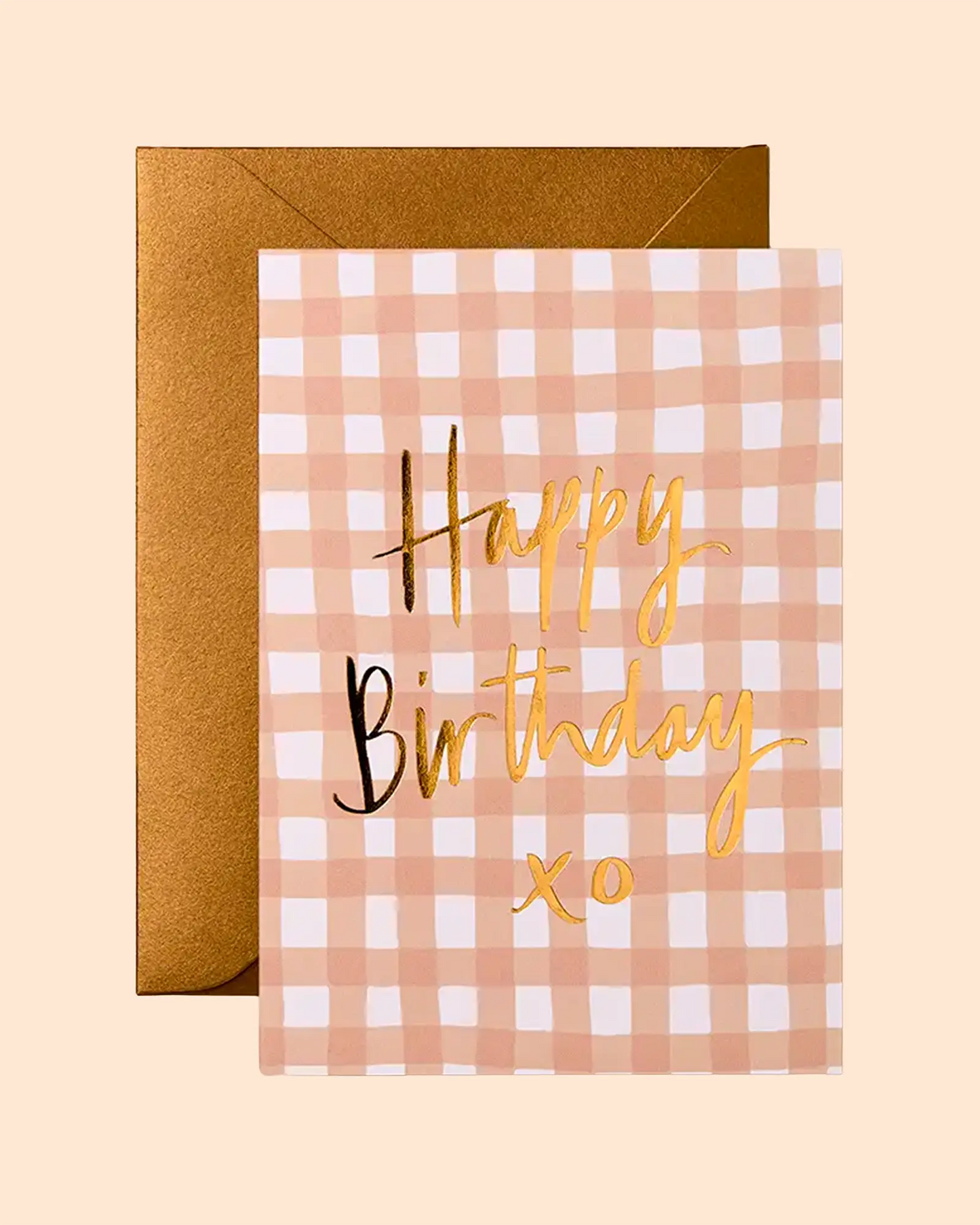 Happy Birthday XO Card