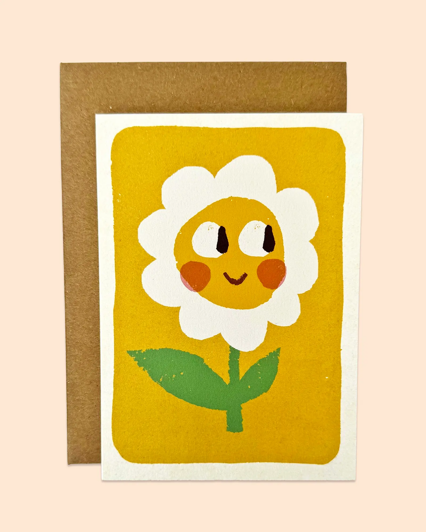 Happy Yellow Daisy Card