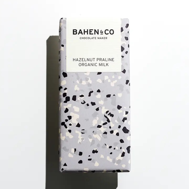 Bahen & Co Hazelnut Praline Organic Milk Chocolate