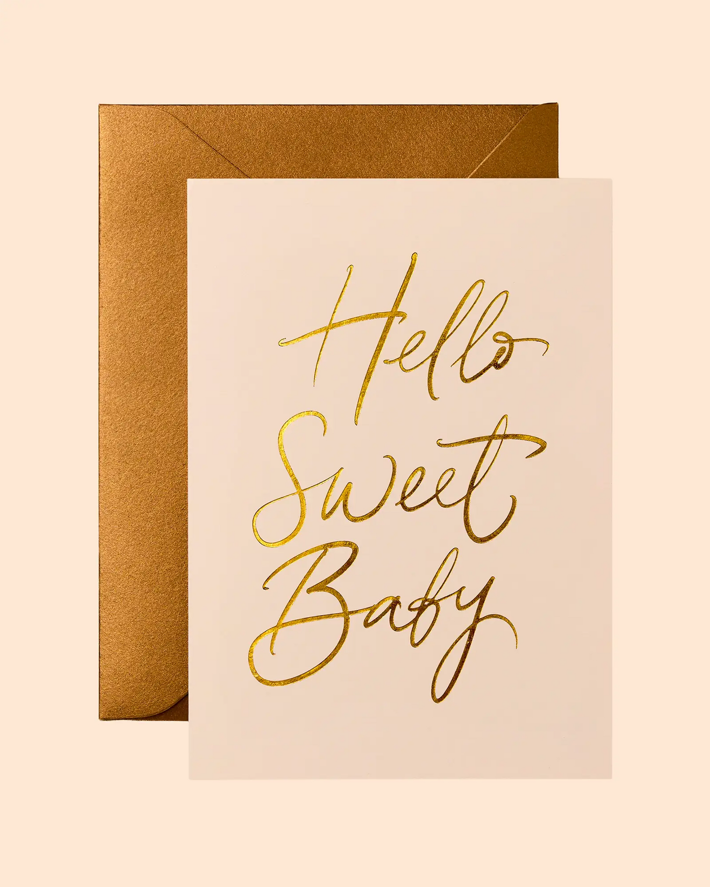 Hello Sweet Baby Card