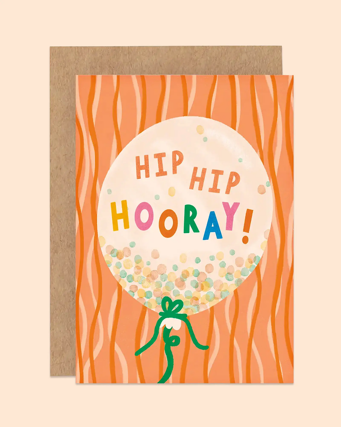 Hip Hip Hooray Birthday Card