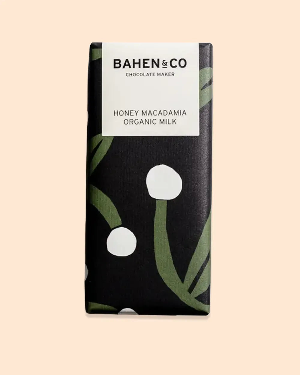 Bahen & Co Honey Macadamia Organic Milk Chocolate