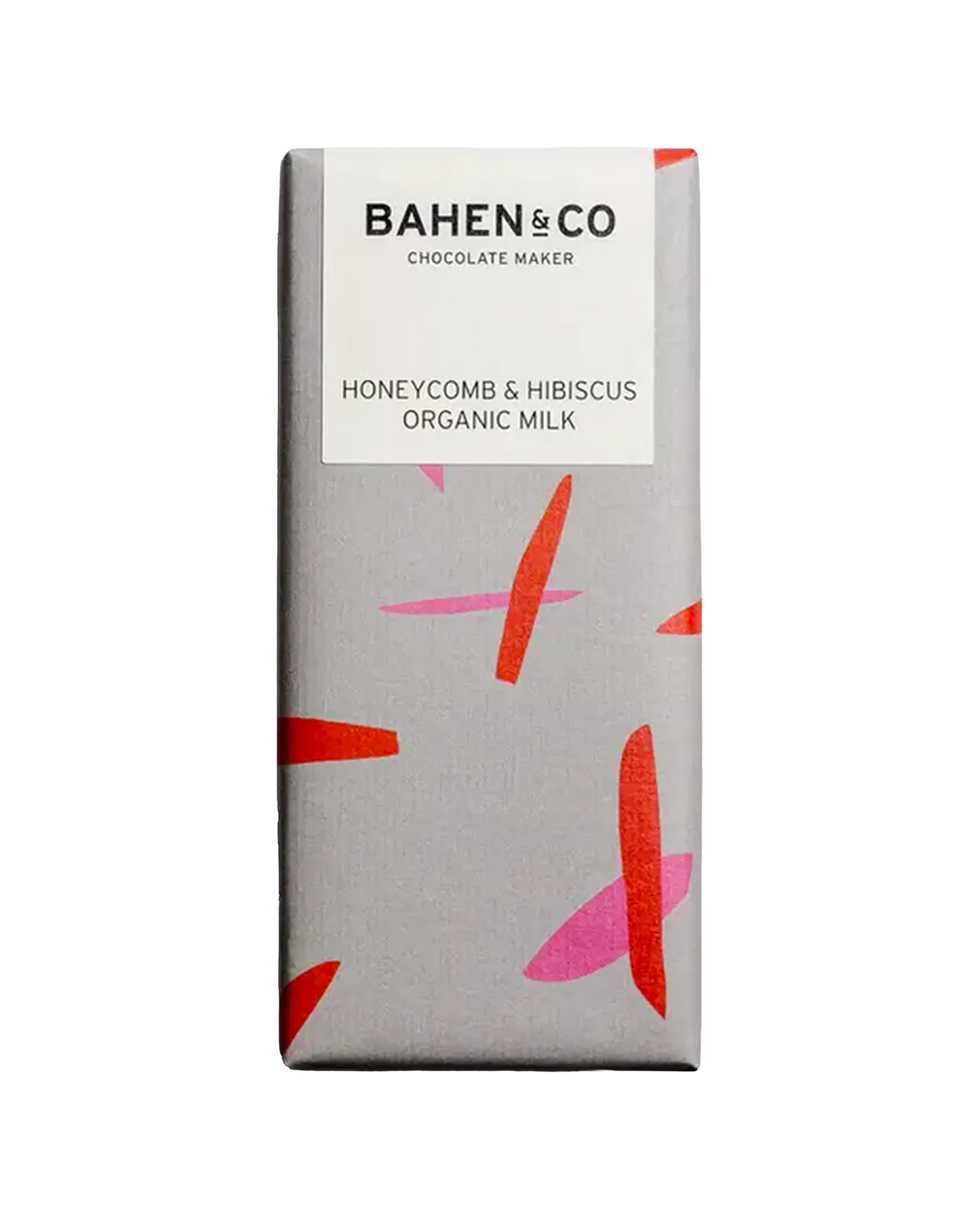 Bahen & Co Honeycomb & Hibiscus Organic Milk Chocolate