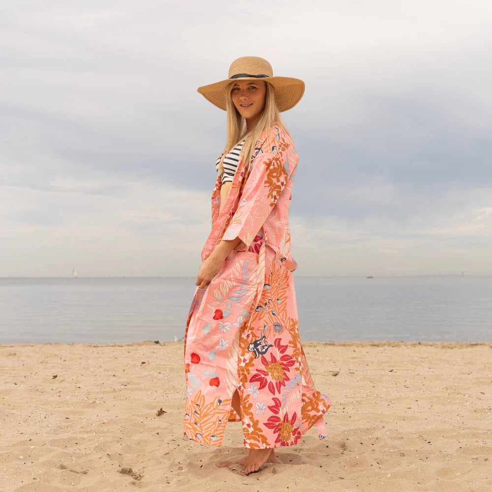 Linen Connections Boho Chic Kimono