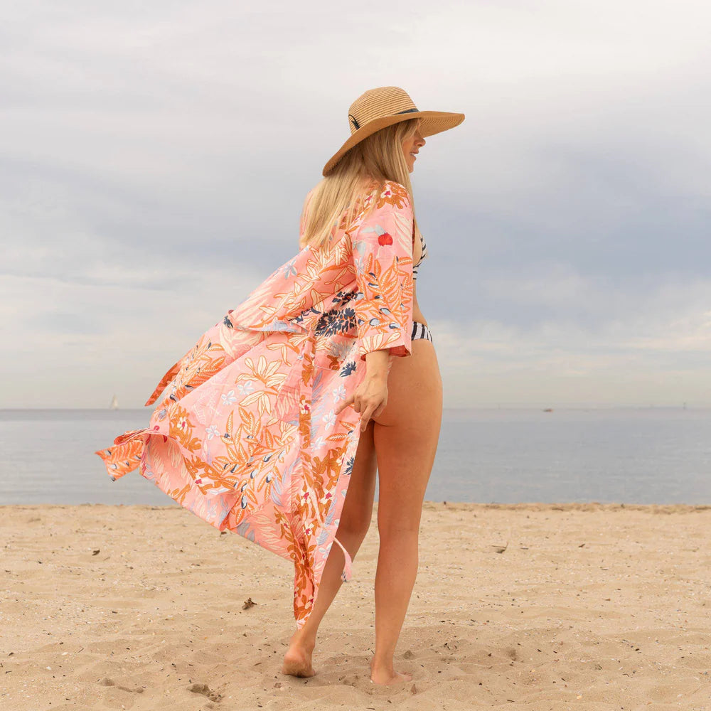 Linen Connections Boho Chic Kimono