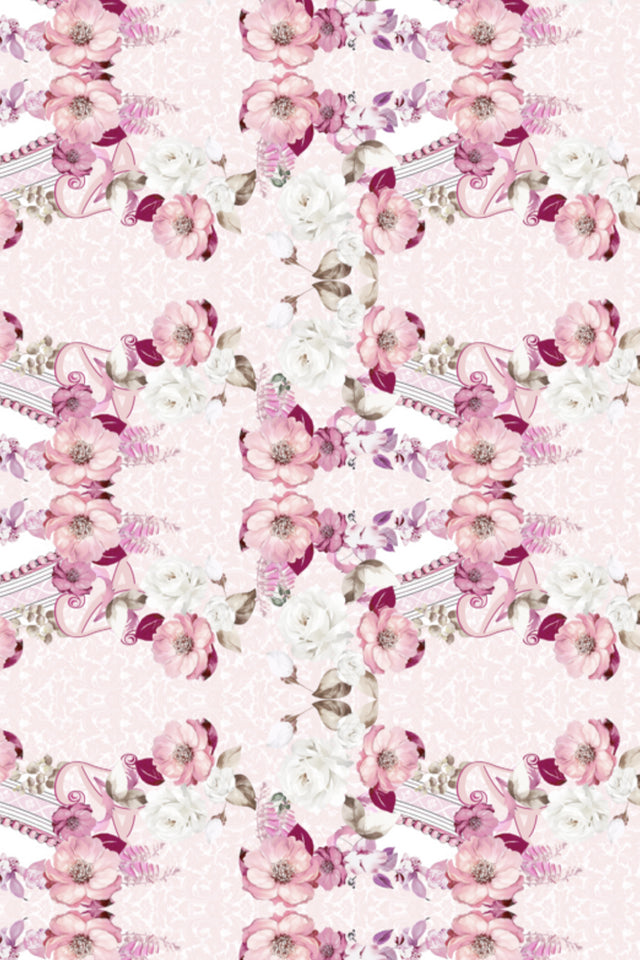 Linens Unlimited Peony Garden Kimono