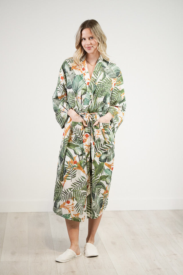 Linens Unlimited Safari Kimono