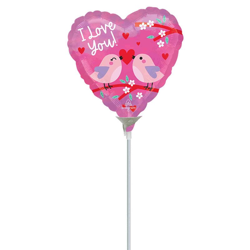 Love Birds 22cm Balloon (Inflated)
