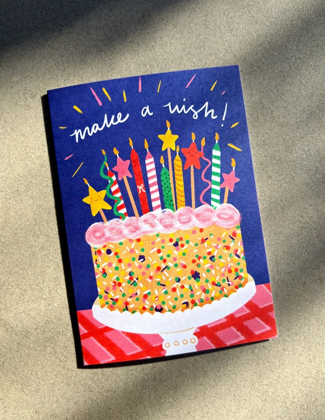 Make A Wish Birthday Card