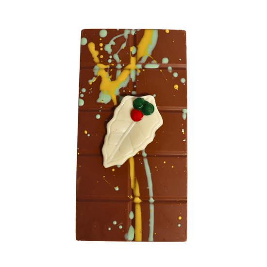 Maleny Chocolate Co Christmas Dubai Pistachio Chocolate Bar (215g)