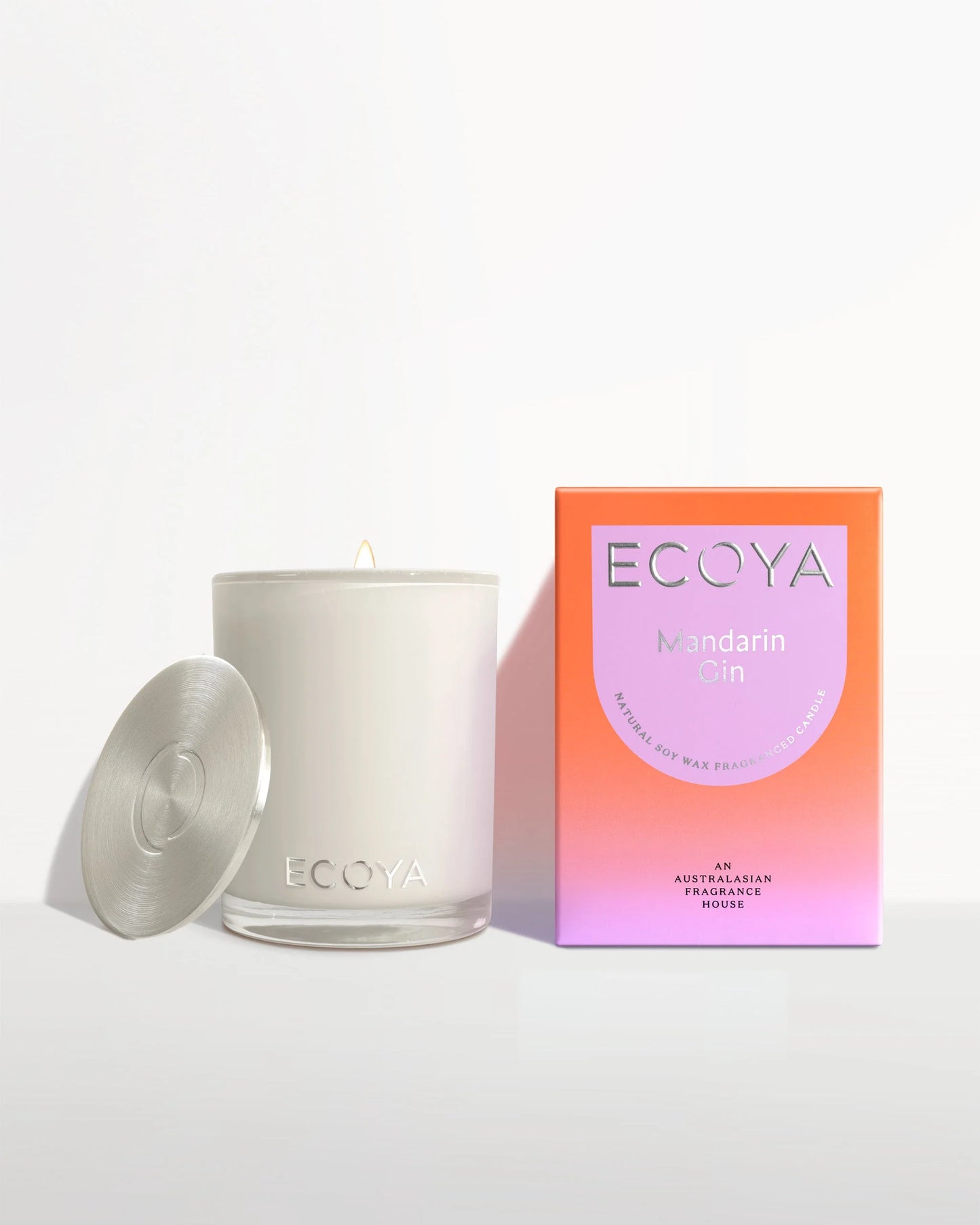 Ecoya Mandarin Gin Madison Jar Candle