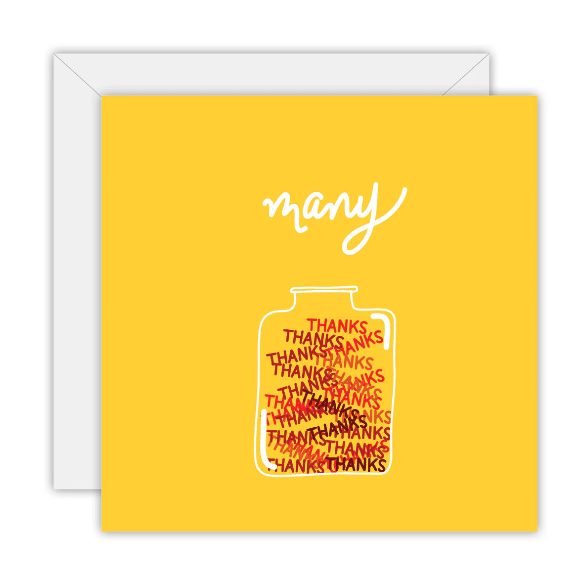 Many Thanks Card