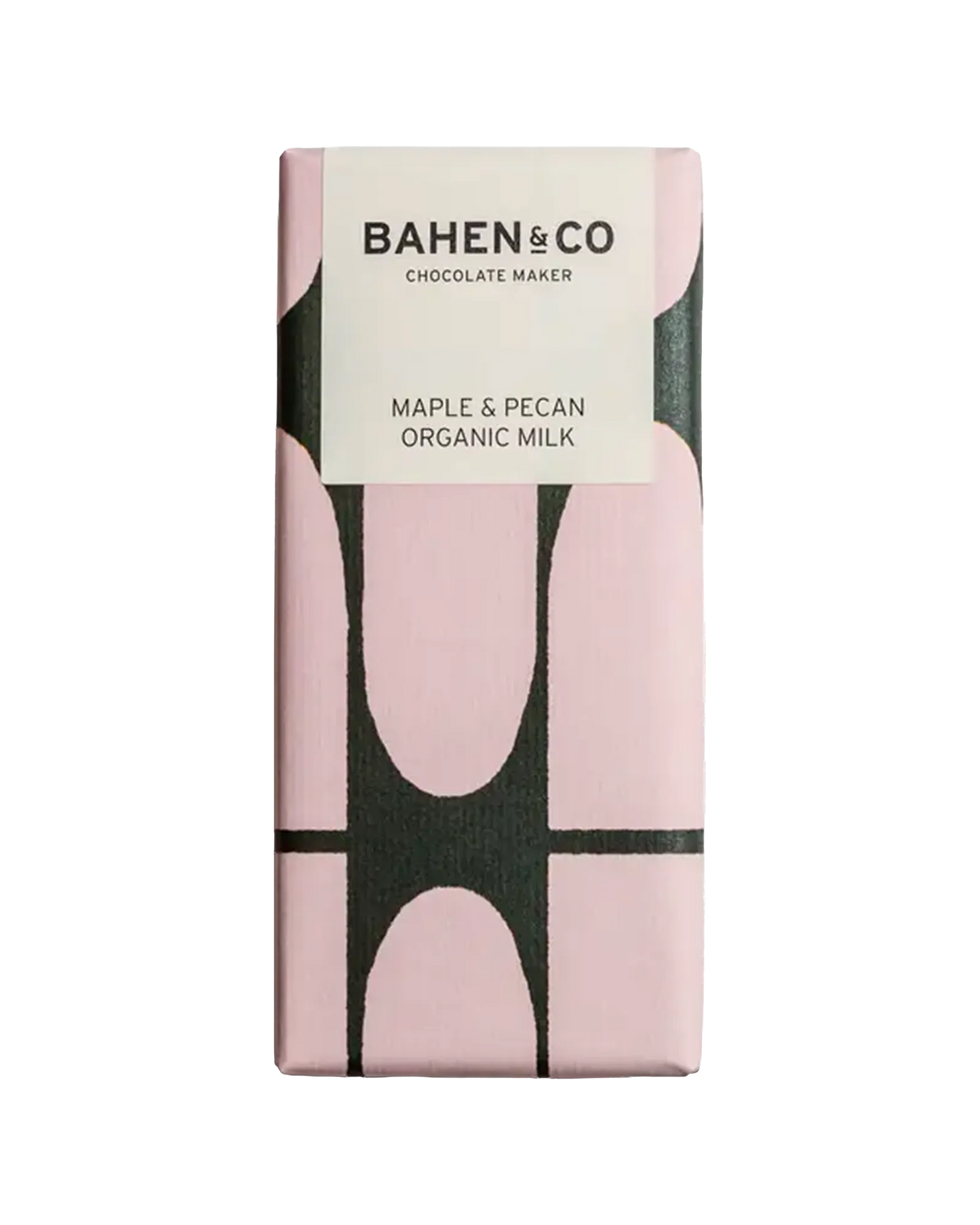 Bahen & Co Maple & Pecan Organic Milk Chocolate Bar