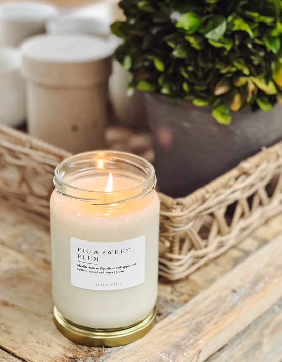 Milkwick Fig & Sweet Plum Candle