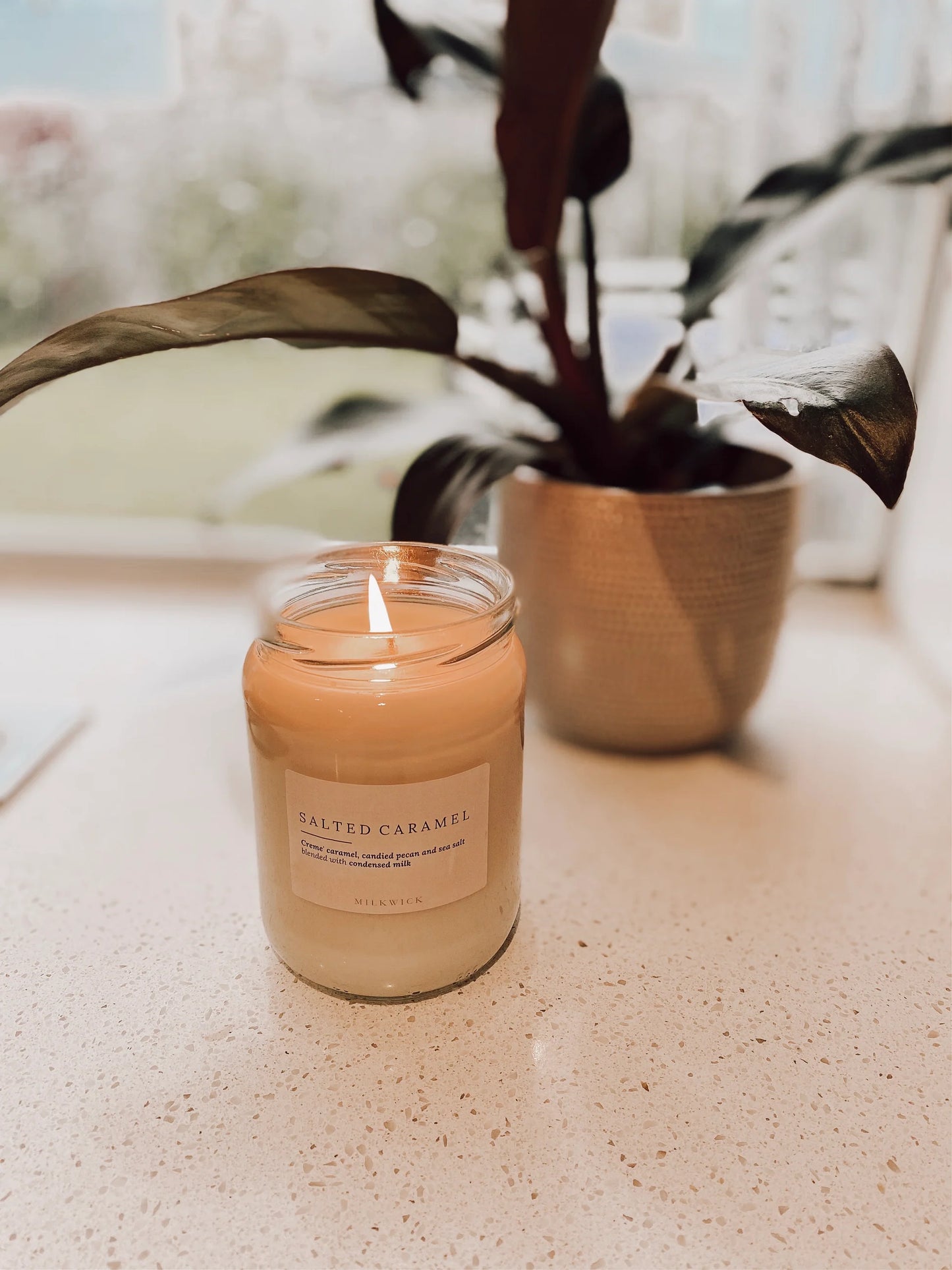 Milkwick Salted Caramel Candle