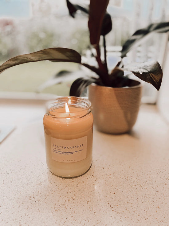 Milkwick Salted Caramel Candle