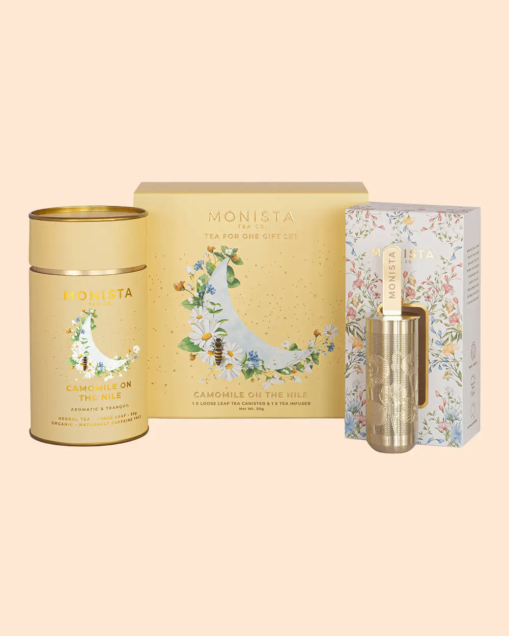 Monista Tea Co Tea For One Gift Set (Camomile On the Nile)