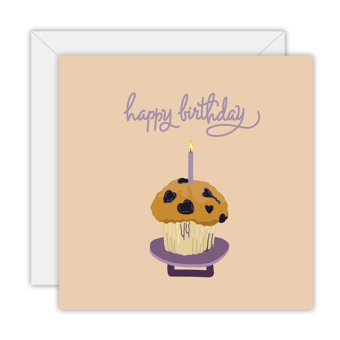 Muffin Compares To You Happy Birthday Card