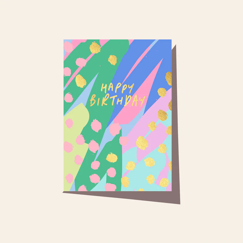 Painty Birthday Cove Card