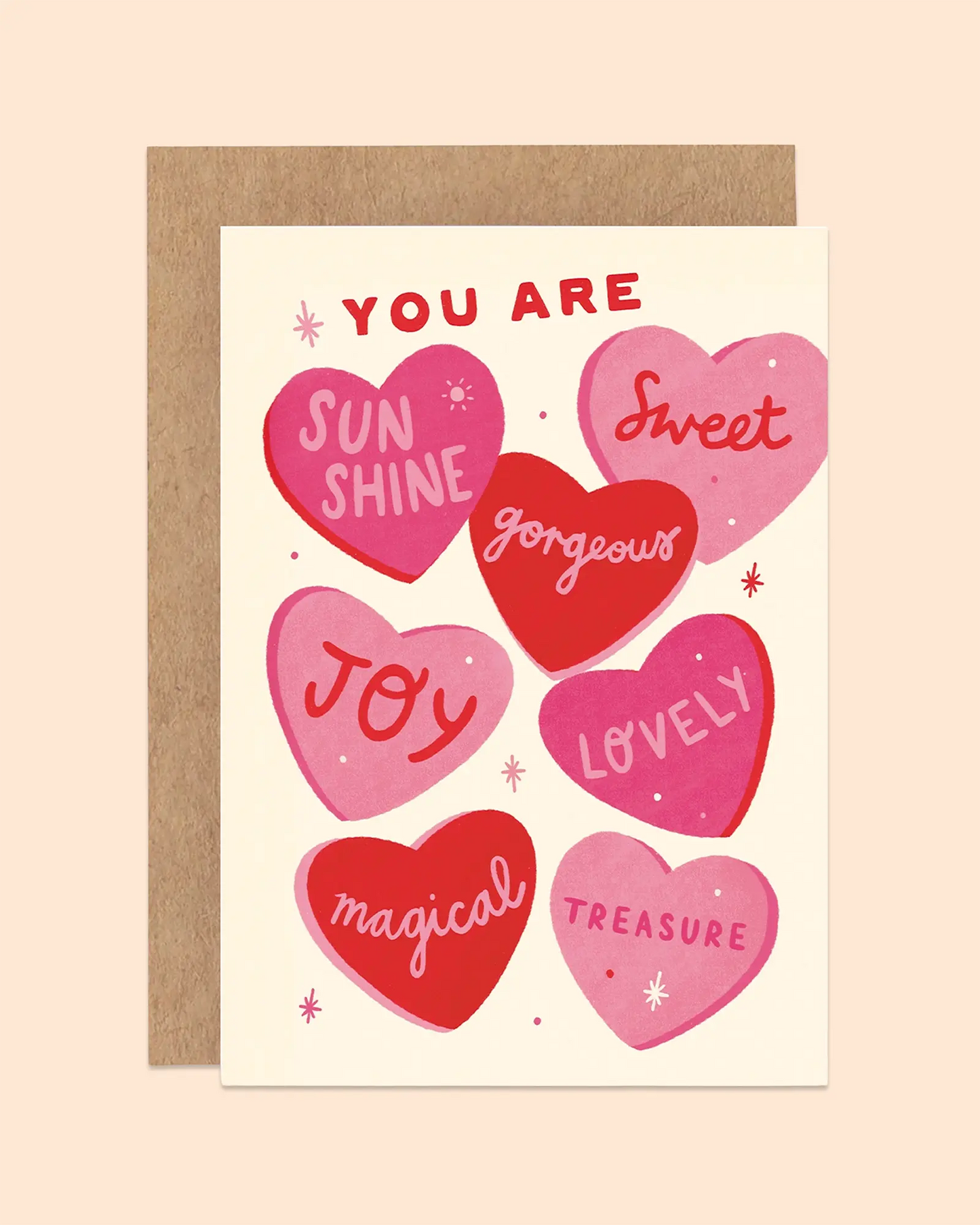 Sweet Hearts Greeting Card